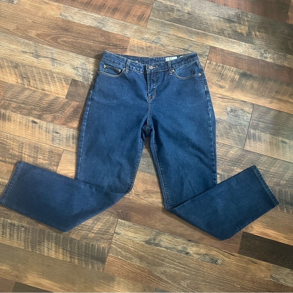 Peace of Cloth straight leg, dark jeans, ladies size 6